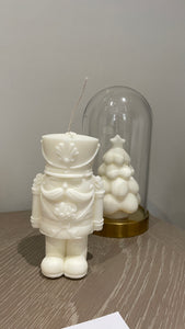 Nutcracker soldier candle