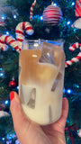 Iced latte coffee candle