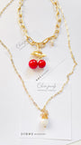 Double Cherry necklace