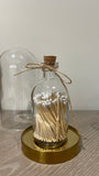 Match glass jar